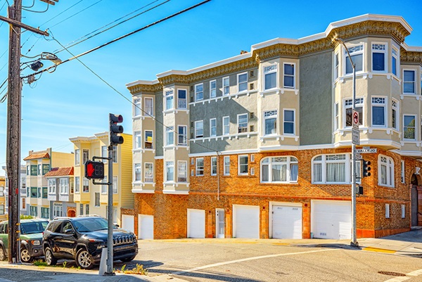 Image: Buildings constructed over ground-level parking or tuck-under garages—are particularly vulnerable during earthquakes