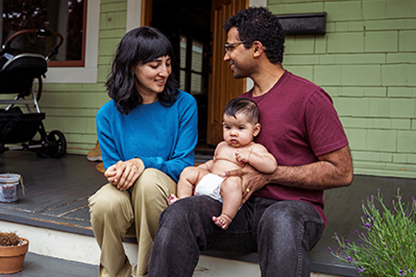 ESS Family On Porch