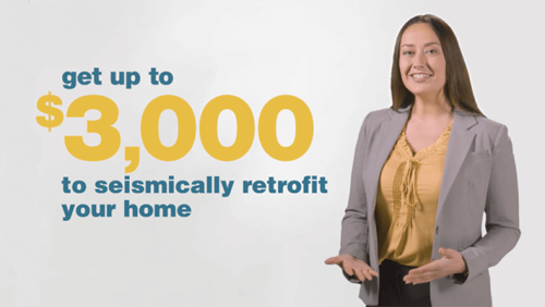 EBB Registration 2025 - Get up to $3000 to seismically retrofit your home